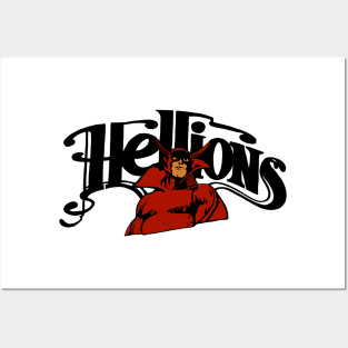 Defunct Hartford Hellions Soccer 1981 MISL Posters and Art